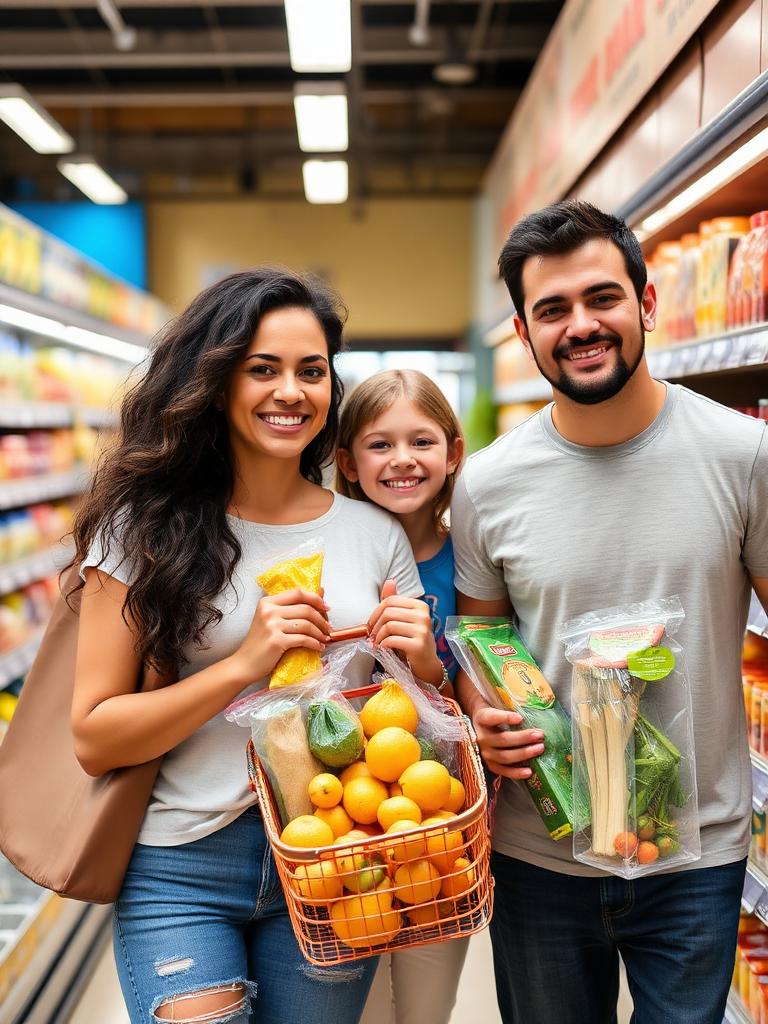 Clientes fazendo compras nas lojas do Grupo Santa Rita